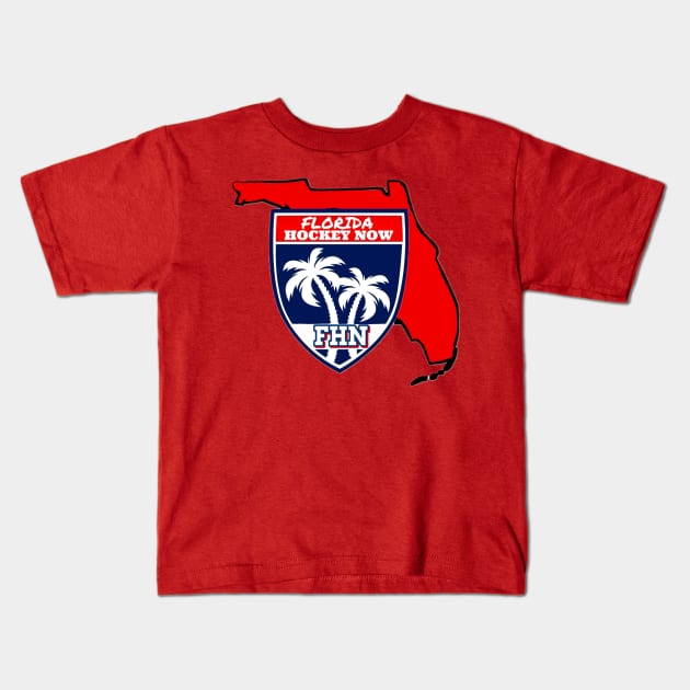 FHN State of Florida2 Kids T-Shirt by FHN